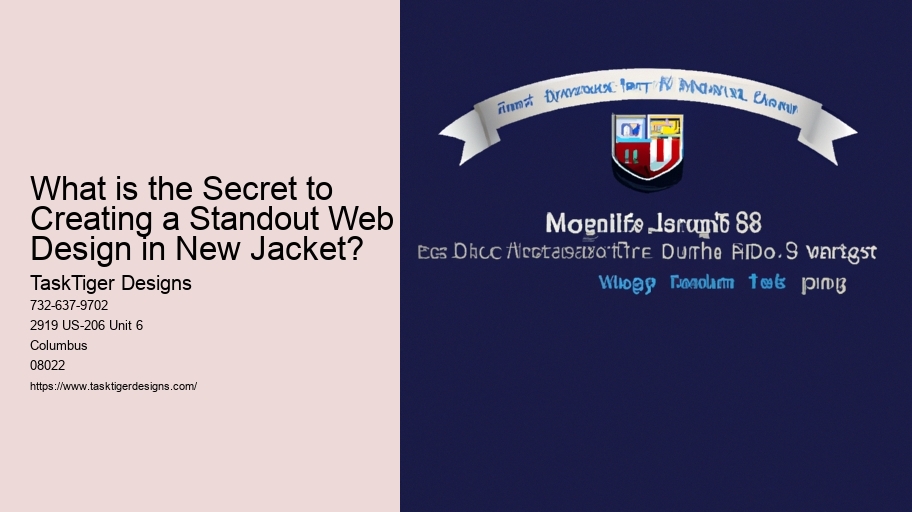 What is the Secret to Creating a Standout Web Design in New Jacket?